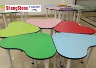 Мулти столы цвета и панели стульев компактные ХПЛ для детских садов и консультационных классов